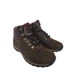 Timberland Women's 9505A Norwood Mid Waterproof Hiking Boot Brown Size 8.5M